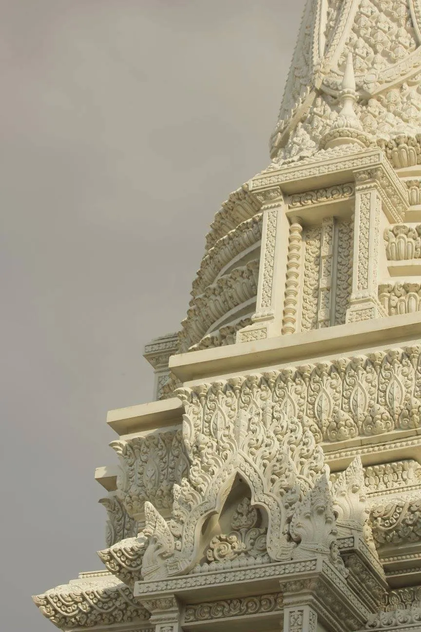 Travel photograph — ornate temple carving